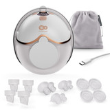 Kinderkraft MamaFlow Hands Free Single Breast Pump - Gold