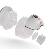 Kinderkraft MamaFlow Hands Free Single Breast Pump - Gold