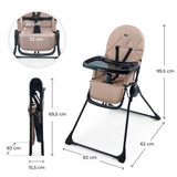 Kindekraft BINCI Highchair - Beige