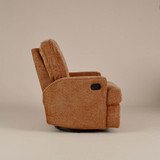 Obaby Madison Swivel Glider Recliner Chair - Chenille Marmalade