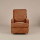 Obaby Madison Swivel Glider Recliner Chair - Chenille Marmalade