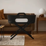 SnuzBaskit Moses Basket & Stand Set - Graphite/Graphite