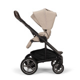 Nuna Mixx Next + Arra Flex & Base Curv Travel System Bundle - Biscotti