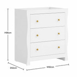 Little Acorns Celeste 2-Piece Room Set - White