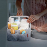 Skip Hop Light Up Diaper Caddy - Heather Grey