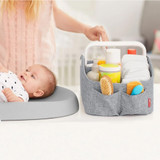 Skip Hop Light Up Diaper Caddy - Heather Grey