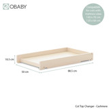 Obaby Evie 5-Piece Nursery Bundle - Cashmere