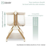 Obaby Nika 5-Piece Nursery Bundle - Oak