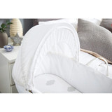 Shnuggle Moses Basket Waffle - White (Outlet 1)