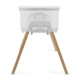 Zummi Nested Glide & Go 3 in 1 Crib - White (Outlet)
