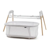 Zummi Nested Glide & Go 3 in 1 Crib - White (Outlet)