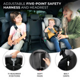 Kinderkraft Comfort Up iSize Car Seat - Black (Outlet 1)