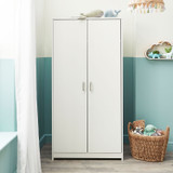 Babymore Caro Complete Nursery Bundle - White