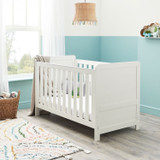 Babymore Caro Complete Nursery Bundle - White
