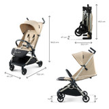 Kinderkraft WISP Lightweight Stroller - Beige