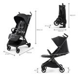 Kinderkraft WISP Lightweight Stroller - Black