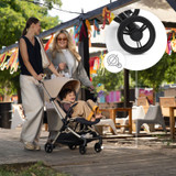 Kinderkraft WISP Lightweight Stroller - Black