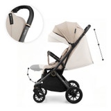 Kinderkraft DAVE Auto-Folding Premium Stroller - Beige