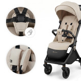 Kinderkraft DAVE Auto-Folding Premium Stroller - Beige
