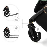 Kinderkraft DAVE Auto-Folding Premium Stroller - Velvet Mocha