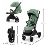 Kinderkraft DAVE Auto-Folding Premium Stroller - Green