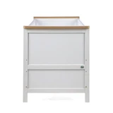 Tutti Bambini Misha Cot Bed - White/Golden Oak