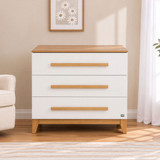 Tutti Bambini Halle Chest Changer - White/Golden Oak