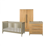 Tutti Bambini Misha 3 Piece Room Set - Golden Oak/Sage