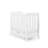 Obaby Stamford Space Saver Cot & Cot Top Changer - White
