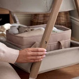 Mamas & Papas Lua 2 Bedside Crib - Mocha