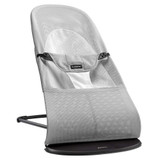 Babybjorn Bouncer Balance Soft Mesh - Grey/White (Black Frame)