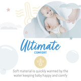 Angelcare Soft-Touch Baby Bath Support - Aqua