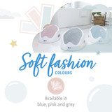Angelcare Soft-Touch Baby Bath Support - Aqua