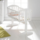 East Coast Vienna Swinging Crib - White