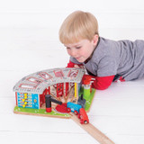 Bigjigs Five Way Engine Shed