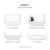 SnuzKot Skandi Cot Bed - White