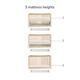 SnuzKot Skandi 2 Piece Nursery Furniture Set - White