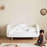SnuzKot Skandi 2 Piece Nursery Furniture Set - White