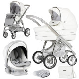 Bebecar Pack Ip Op Classic XL Trio Travel System + FREE Bag - White Delight (523) Bebecar Pack Ip Op Classic XL Trio Travel System + FREE Bag - White Delight (523)