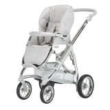 Bebecar Pack Ip Op Classic XL Trio Travel System - Silver Grey (521)