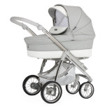 Bebecar Pack Ip Op Classic XL Trio Travel System - Silver Grey (521)