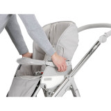 Bebecar Pack Ip Op Classic XL Trio Travel System - Silver Grey (521)
