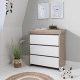 Tutti Bambini Modena 2 Piece Room Set - Oak / White