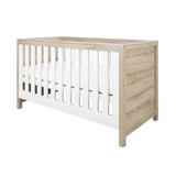 Tutti Bambini Modena Cot Bed - Oak / White