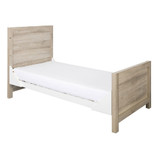 Tutti Bambini Modena Cot Bed - Oak / White - bed