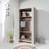 Tutti Bambini Modena Wardrobe - Oak/White