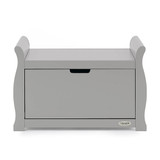 Obaby Stamford Sleigh 7 Piece Room Set - Warm Grey (toy box)
