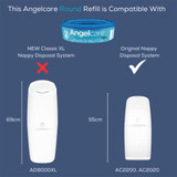 Angelcare Nappy Refill Cassettes 3-Pack