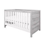 Tutti Bambini Modena Cot Bed - Grey Ash / White