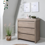Tutti Bambini Modena Chest Changer - Oak 